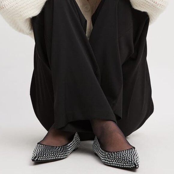 NA-KD Sparkling Ballet Flats "NEW" - Picture 13 of 16